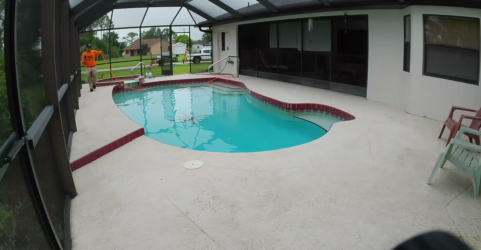 Pool Deck & Patio example by Burnt Store Pressure Pros
